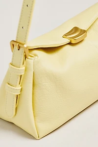 Slouchy Faux-Leather Crossbody Bag