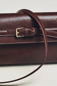 Structured Belted Crossbody Bag