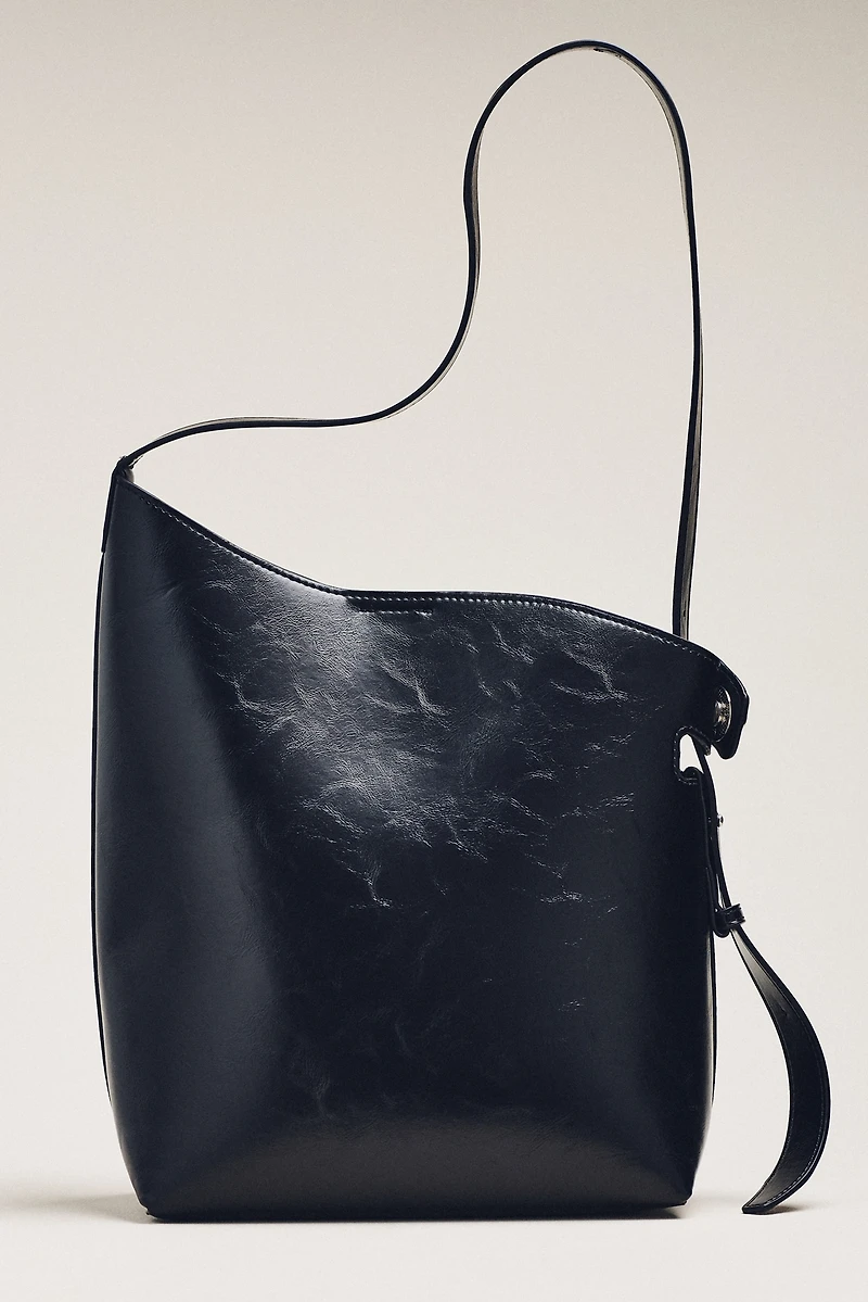 Structured Angular Shoulder Bag
