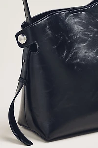 Structured Angular Shoulder Bag