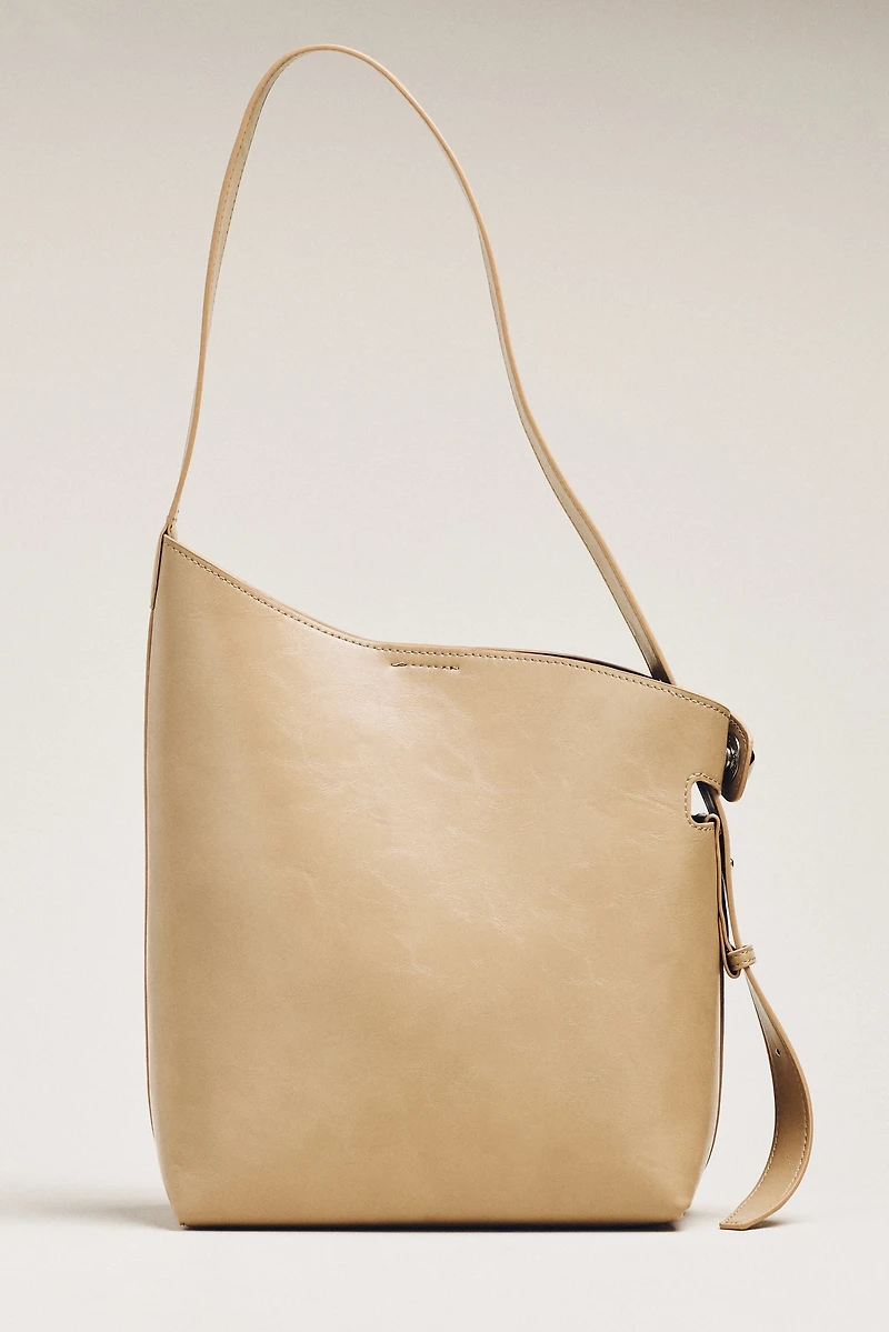 Structured Angular Shoulder Bag