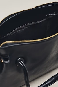 Bauble Handle Shoulder Bag