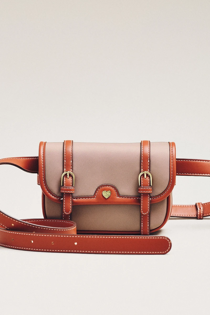 Stoney Clover Lane J'adore Convertible Saddle Bag