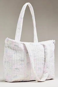 LoveShackFancy Aja Patterned Tote Bag