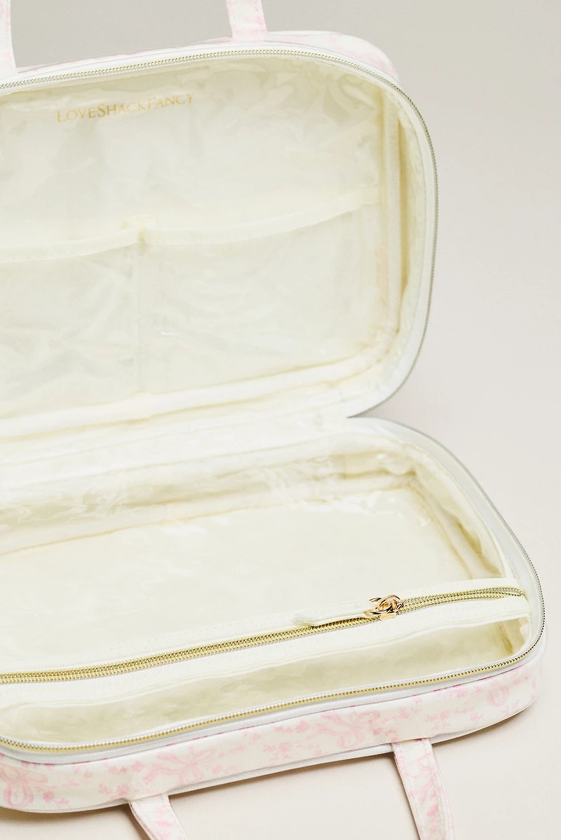 LoveShackFancy Travel Cosmetic Bag
