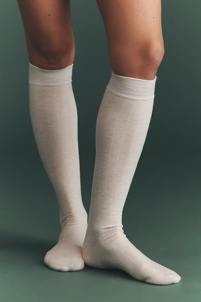 Merino Wool Knee-High Trouser Socks