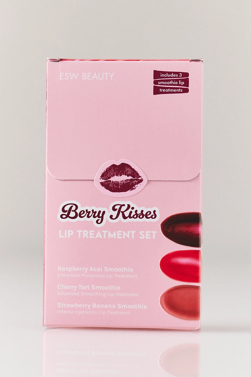 ESW Beauty Berry Kisses Lip Treatment Trio Set