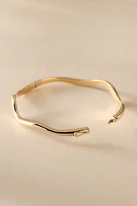 Missoma Molten Classic Hinged Bangle Bracelet