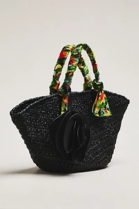 Farm Rio Raffia Tote
