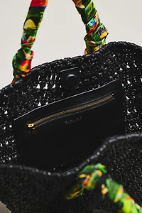 Farm Rio Raffia Tote