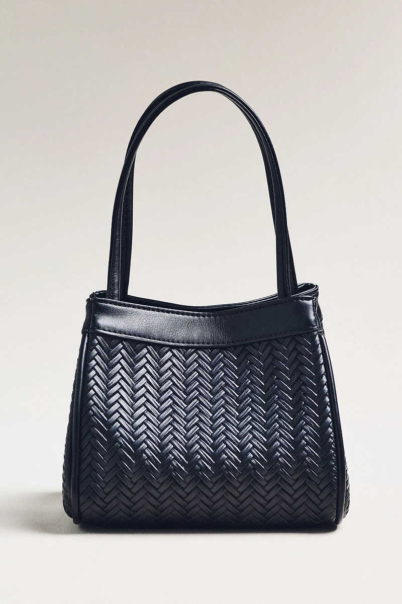 Mini Top-Handle Boxy Tote