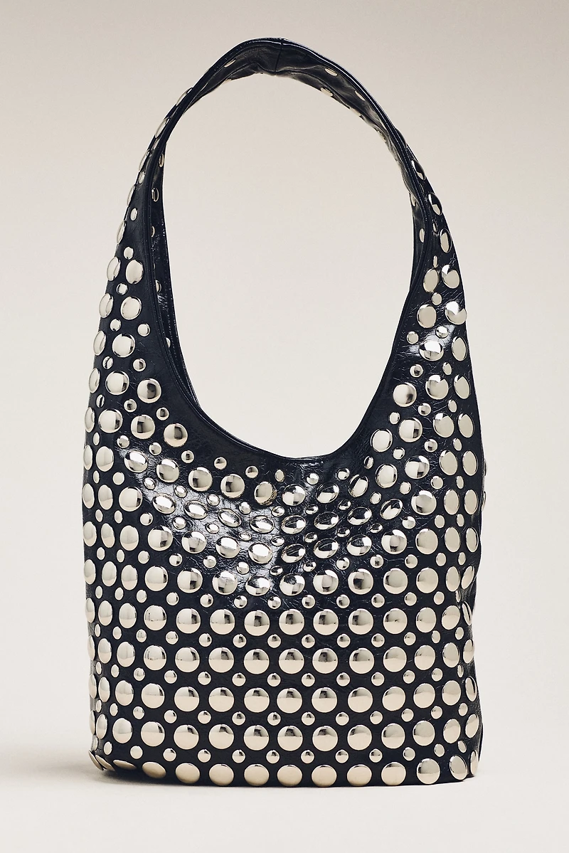 Studded Shoulder Bag
