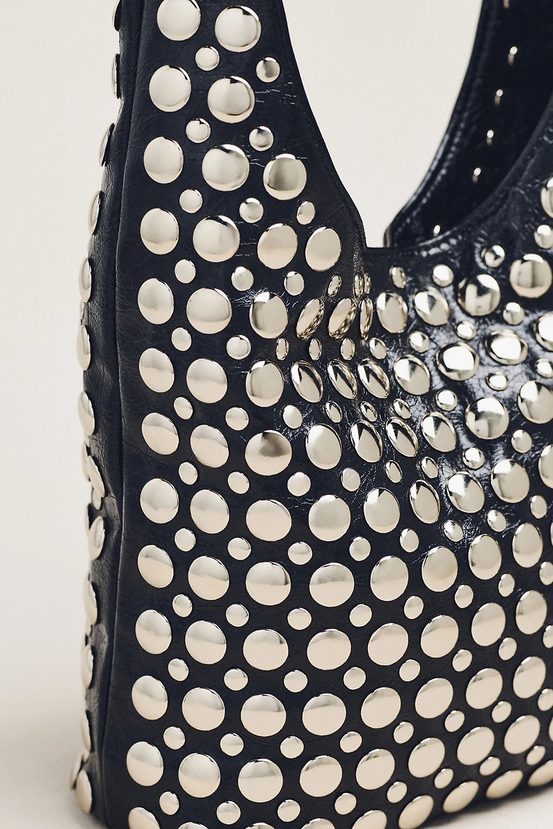 Studded Shoulder Bag