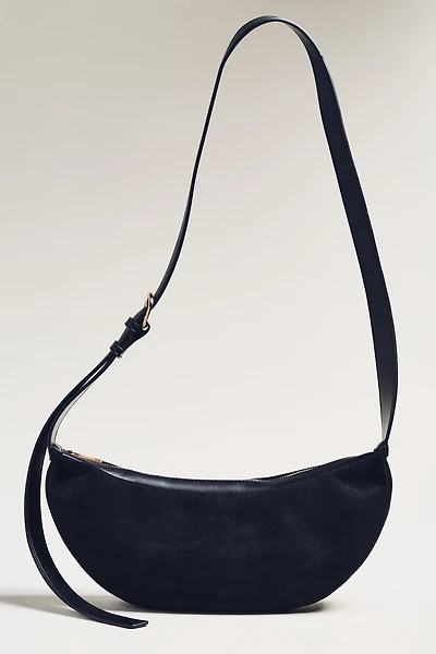 Curved Buckle Sling Bag