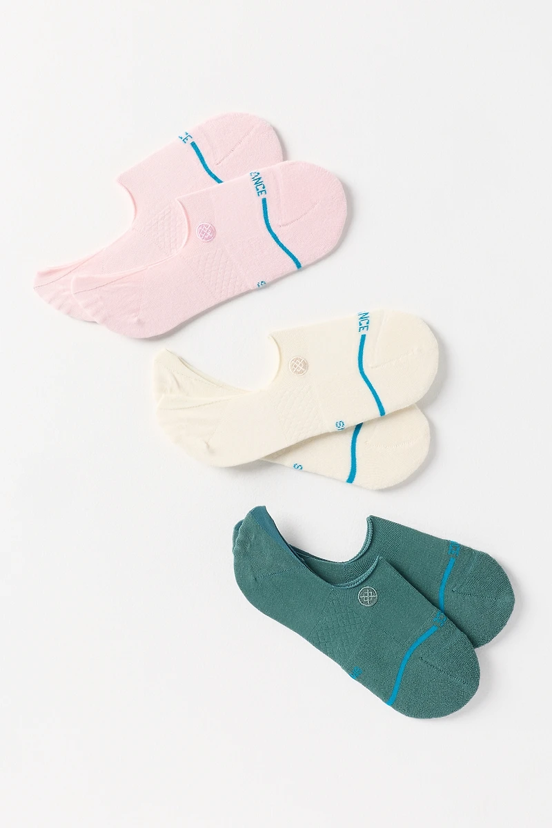 Stance No-Show Socks, Set of 3