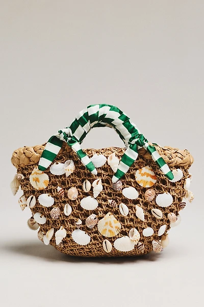 SIMONMILLER Shelly Raffia Tote Bag