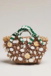 SIMONMILLER Shelly Raffia Tote Bag