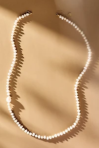Maison Irem Double Pearl Necklace