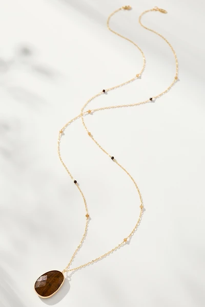 Stone Pendant Necklace