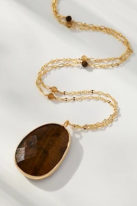 Stone Pendant Necklace
