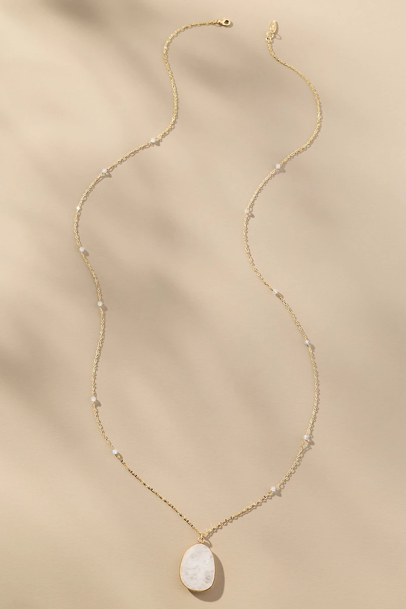 Stone Pendant Necklace