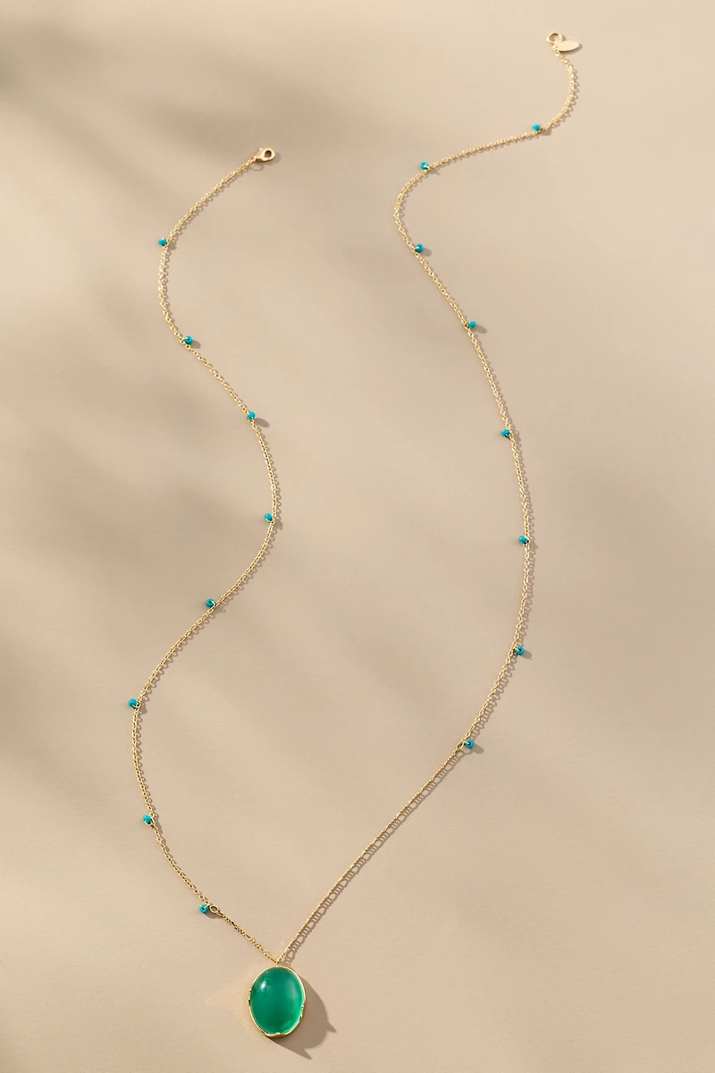 Stone Pendant Necklace