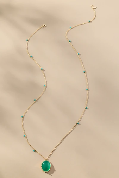 Stone Pendant Necklace