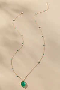 Stone Pendant Necklace