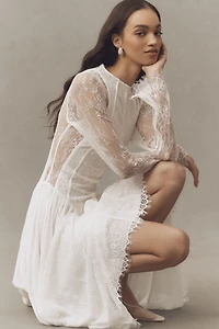 Hansen & Gretel Violetta Lace Maxi Dress