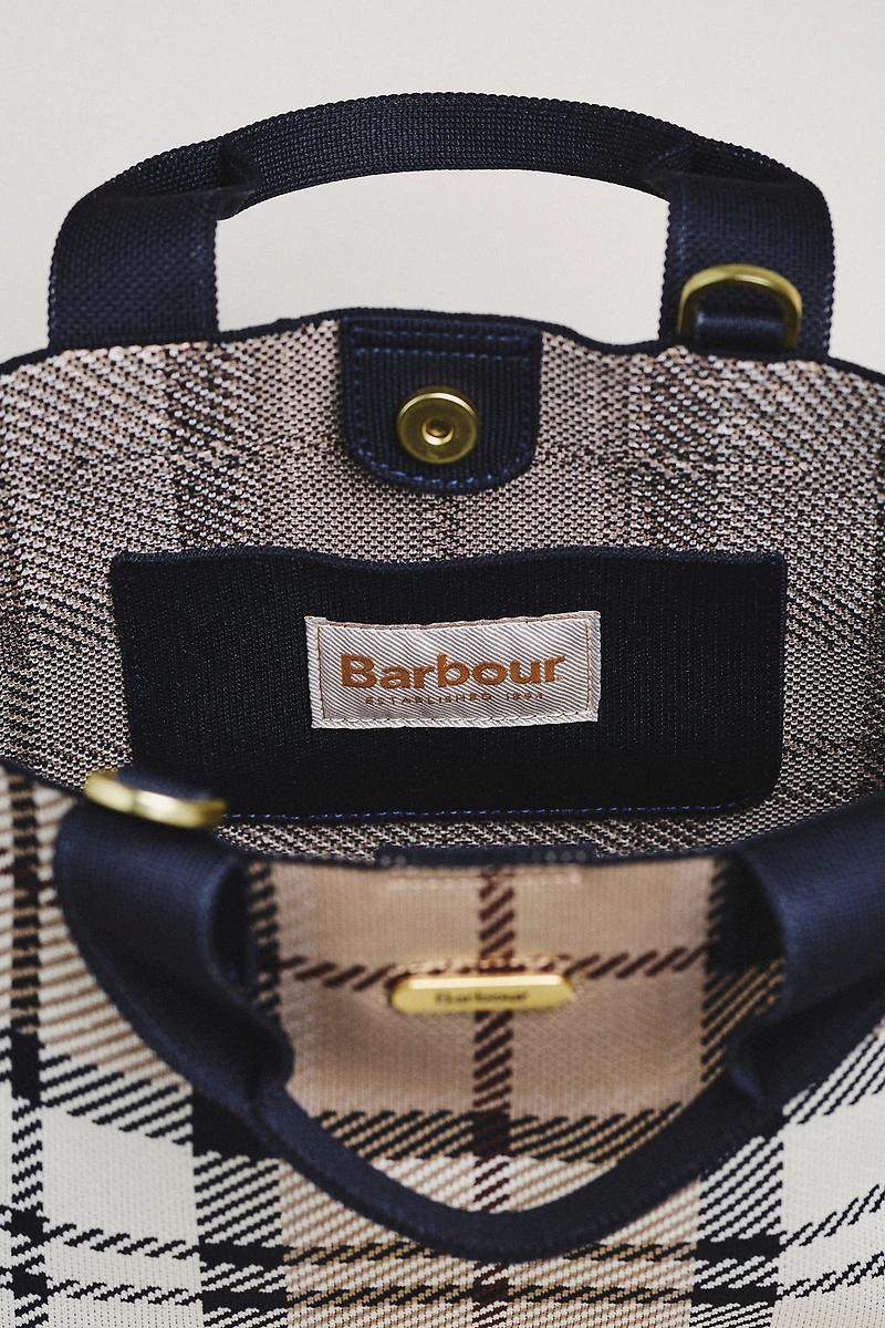 Barbour Layla Tartan Mini Tote Bag