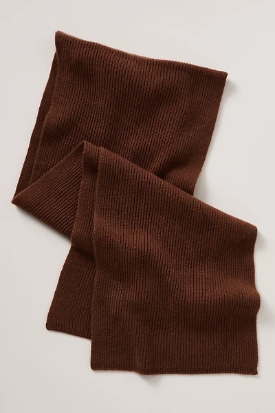By Anthropologie Cashmere Ribbed Scarf