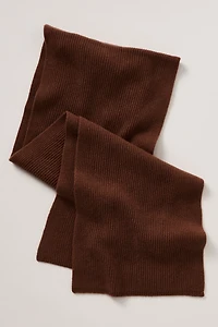 By Anthropologie Cashmere Ribbed Scarf