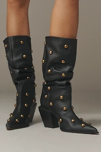 Schutz Tulsa Studded Boots