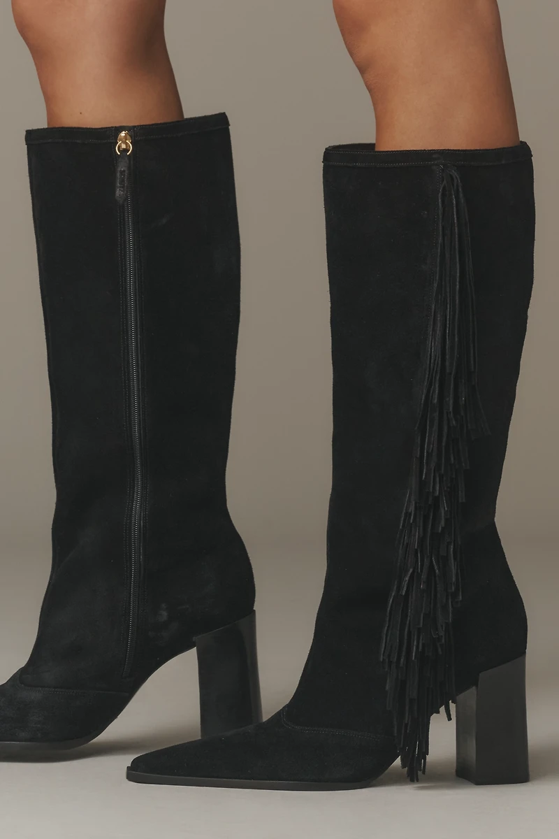 Schutz Raffaela Up West Fringe Tall Boots
