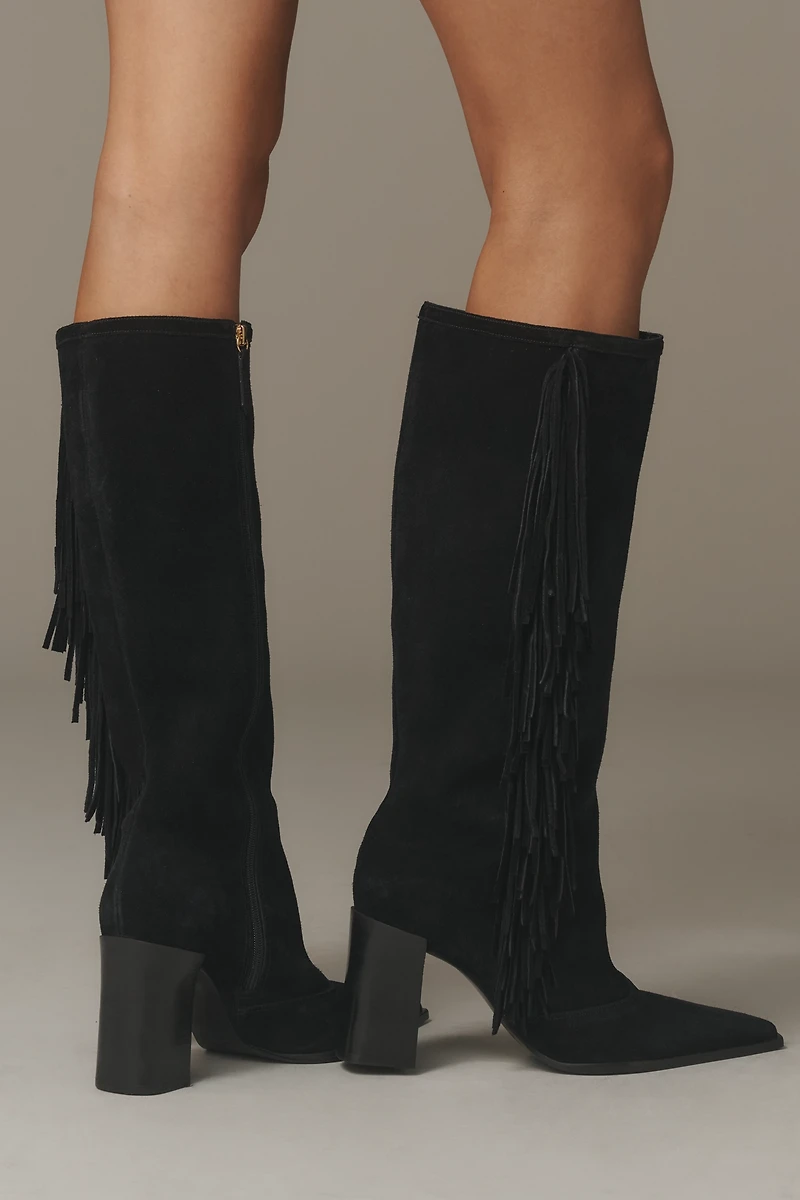 Schutz Raffaela Up West Fringe Tall Boots