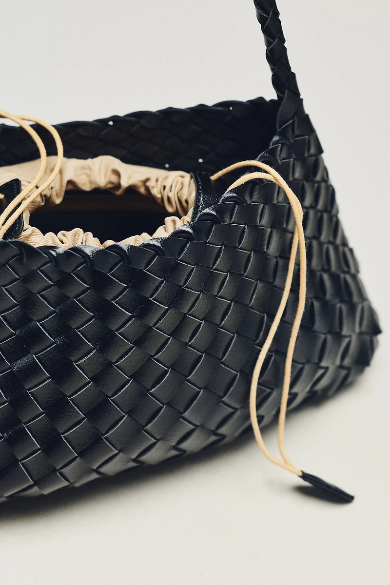 Woven Shoulder Bag