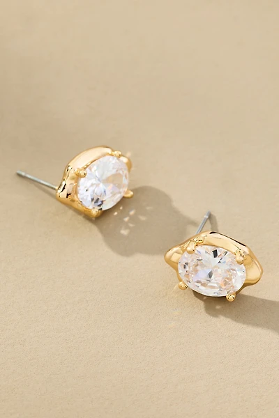 Crystal Post Earrings