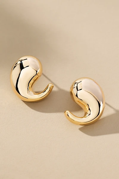 Sculptural Post Earrings