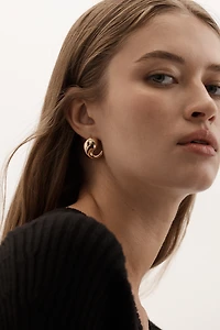 Sculptural Post Earrings