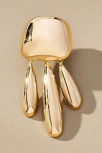 Drippy Geometric Earrings