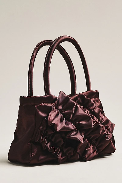 Damson Madder Frilly Alani Satin Bag