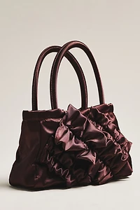 Damson Madder Frilly Alani Satin Bag