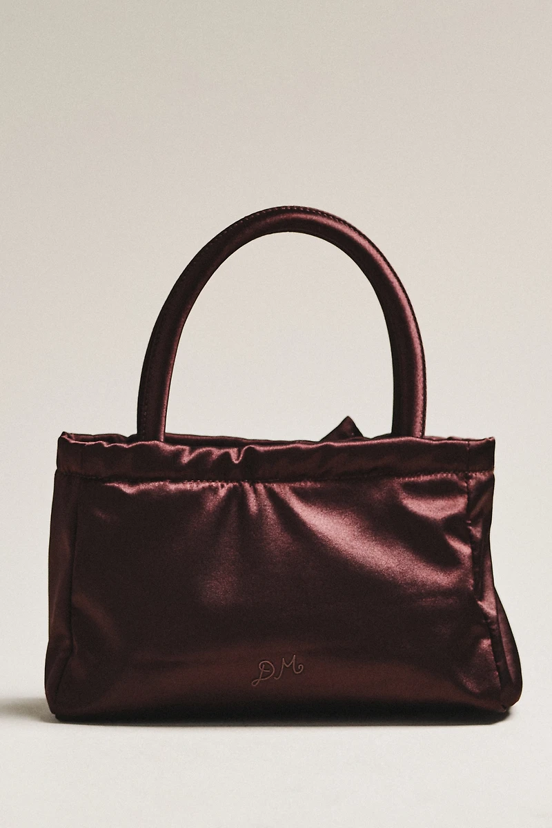 Damson Madder Frilly Alani Satin Bag
