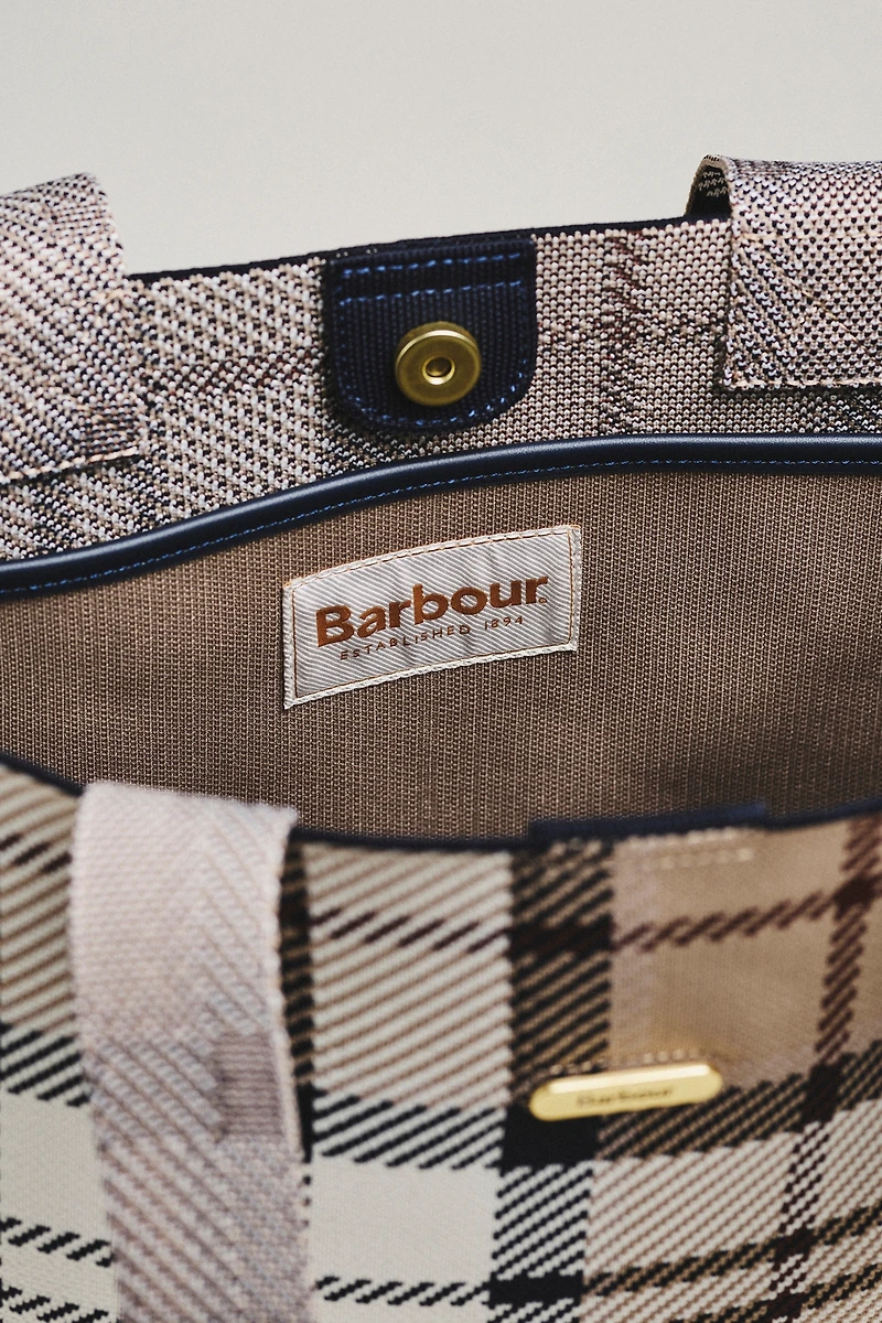 Barbour Layla Tartan Tote Bag