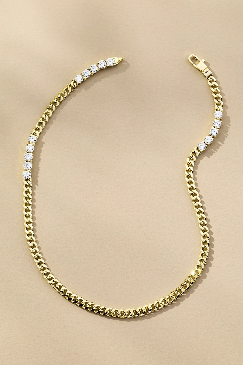 Melinda Maria Baby Julian's Obsessed with Diamonds Necklace
