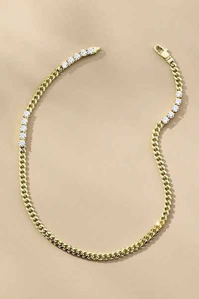 Melinda Maria Baby Julian's Obsessed with Diamonds Necklace