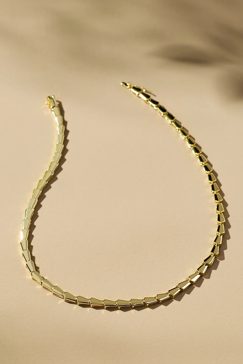 Melinda Maria Serpent Collar Necklace