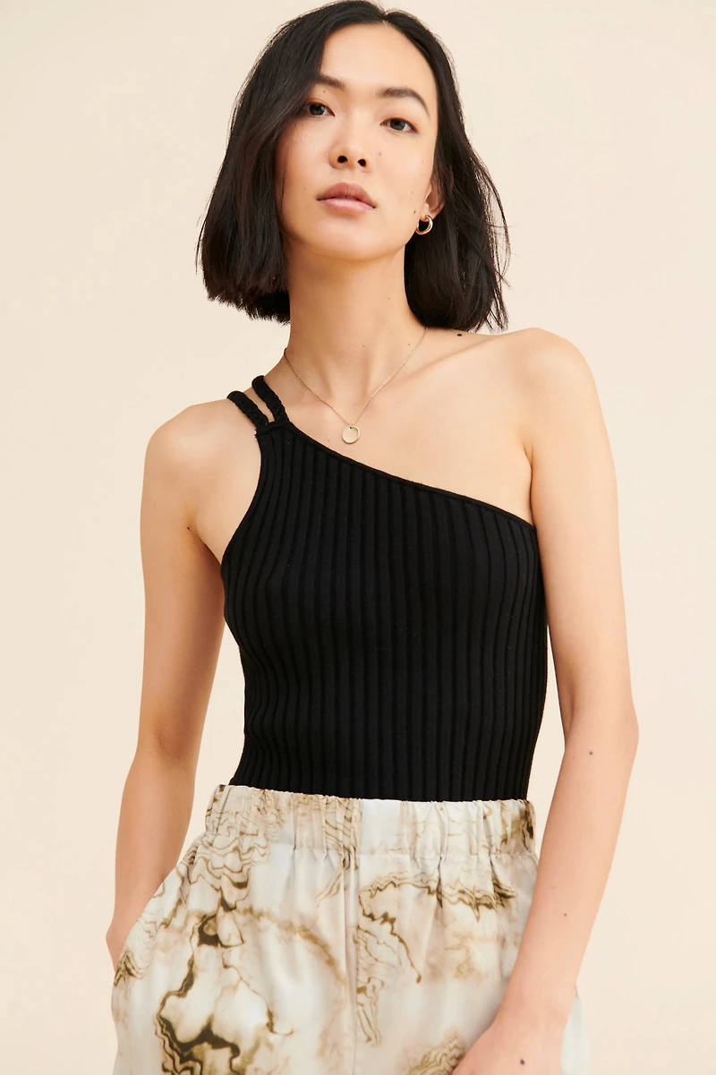 525 America Braided Shoulder Sweater Cami