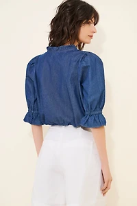 Toit Volant Alex Denim Top