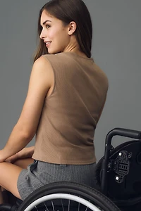 Maeve Square-Neck Tank Top